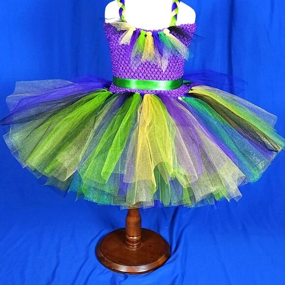 BLACK FRIDAY SALE - TuTu Dress Lined Size 3T - 5/6 Youth Festive Party NWT - Picture 1 of 10